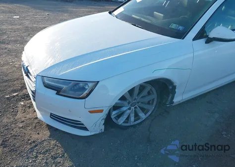 2017 Audi A4 2.0T Premium from USA, damaged, VIN WAUANAF46HN009397